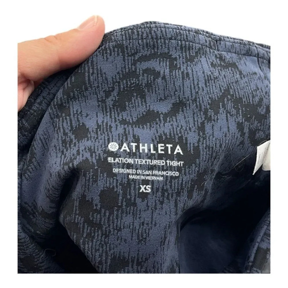 Athleta Elation Textured Tight Leggings XS - Picture 8 of 14